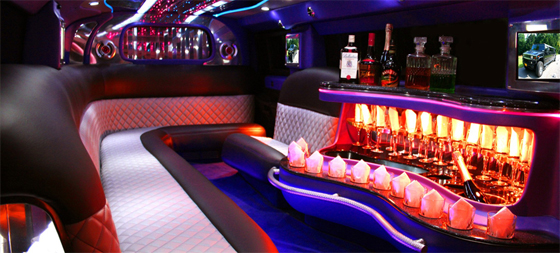 Hummer limousine interieur